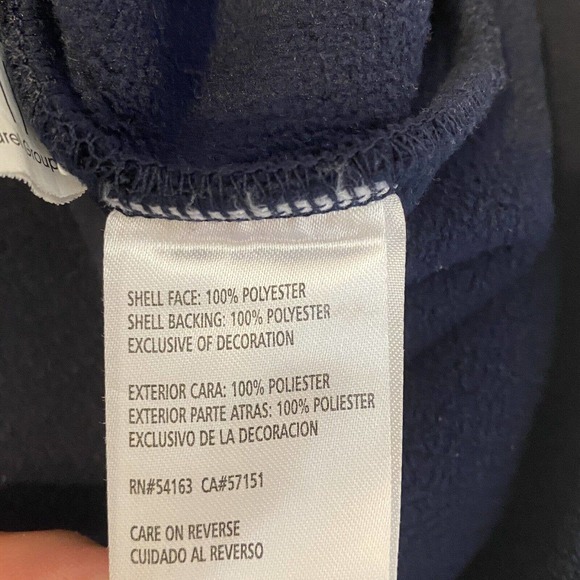 Denver Broncos NFL Jacket Mens Size XXL Blue Full Zip Long Sleeve/Pockets - Picture 7 of 16